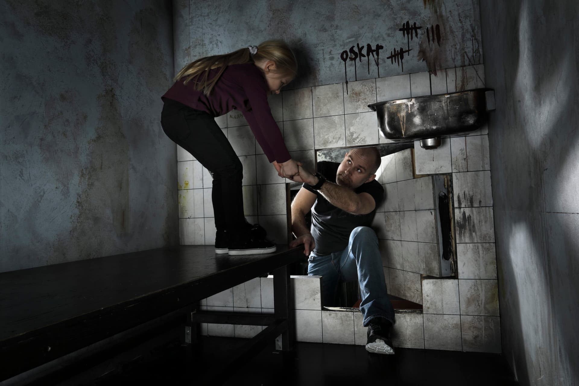 Fangene på Fortet Bergen bilde 1