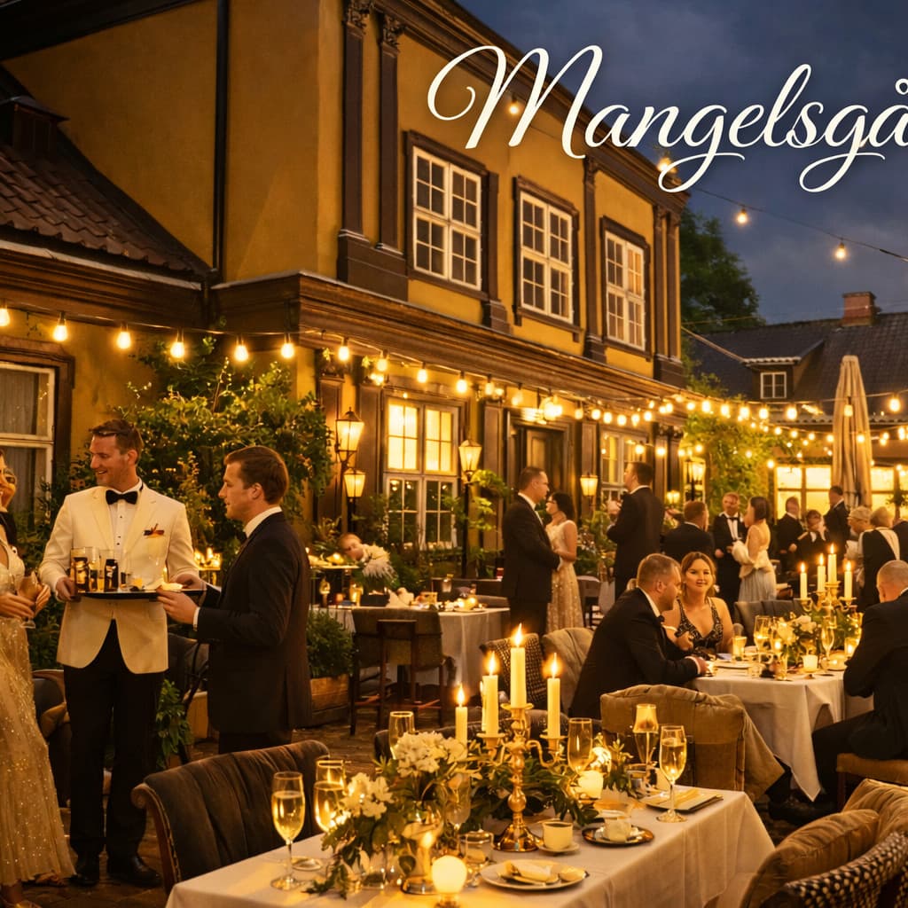Historiske selskaplokaler i Oslo sentrum - Mangelsgården bilde 1