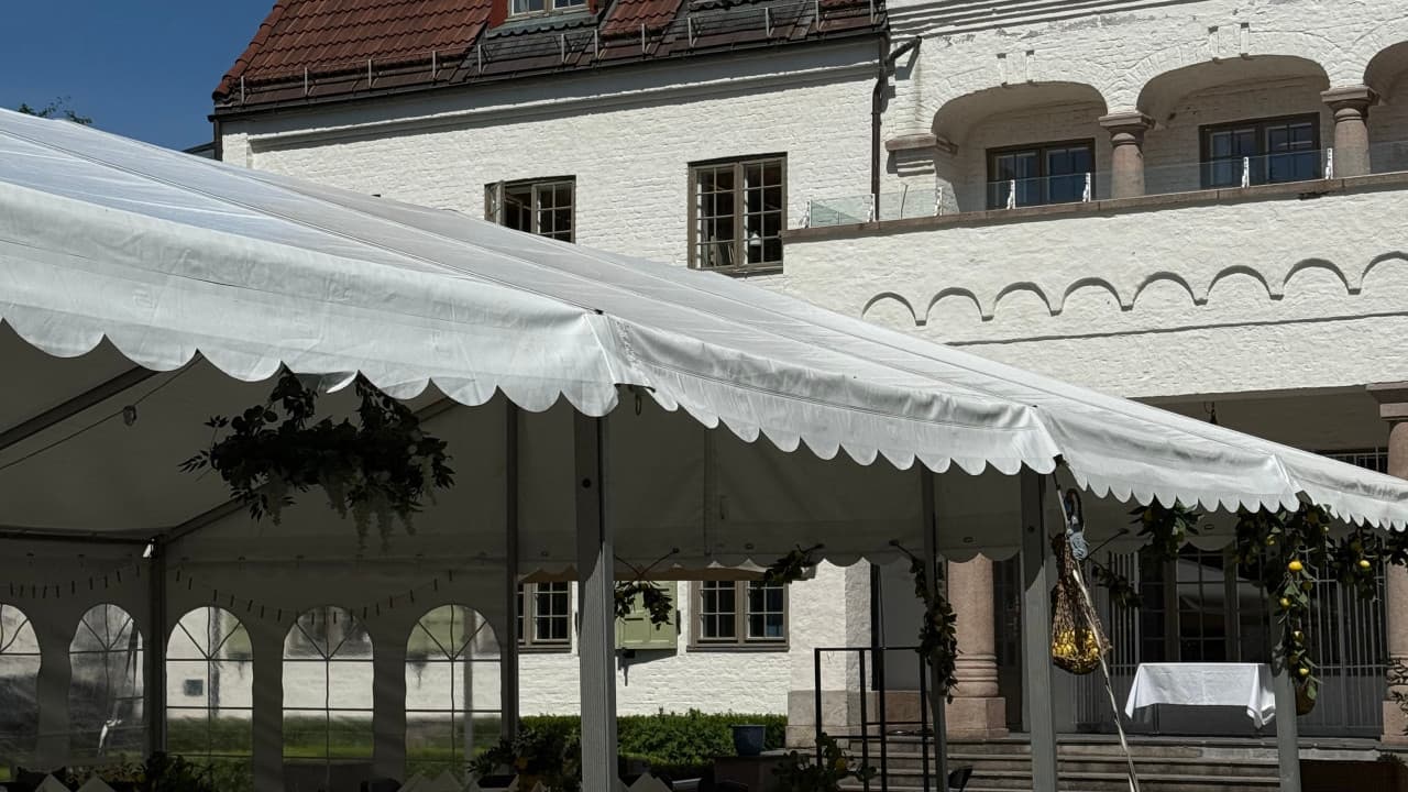 Villa Grande med Den Engelske Hagen  - Villa Grande selskapslokale bilde 3