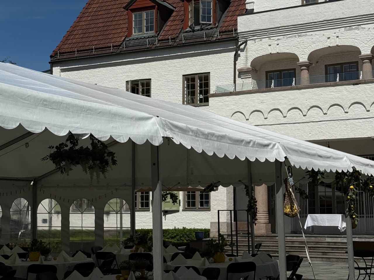 Villa Grande med Den Engelske Hagen  - Villa Grande selskapslokale bilde 2