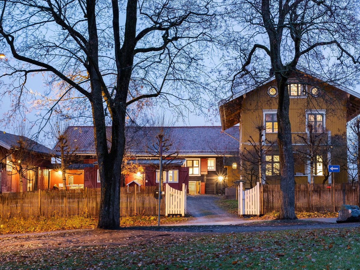 Bilde av Vognstallen på St.hanshaugen