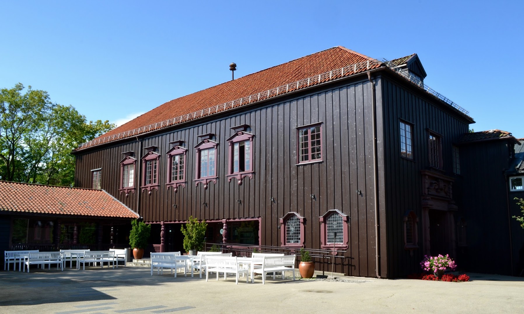Bilde av Gjestestuene på Norsk Folkemuseum