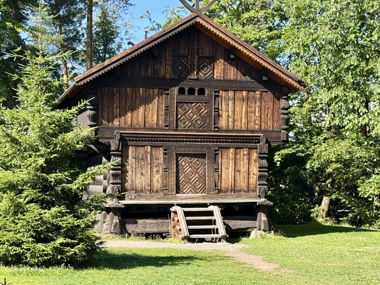 Bilde av Gjestestuene på Norsk Folkemuseum