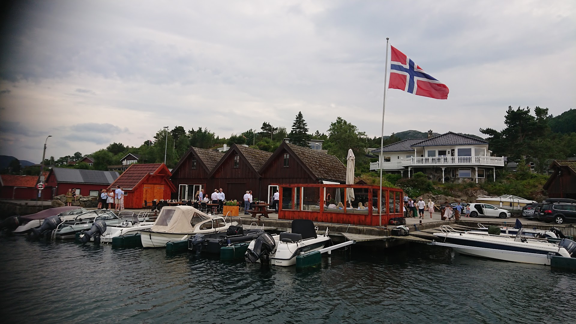 Bilde av Naustene på Bersagel
